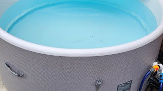 Creative hot tub heating using gas [upl. by Erline]