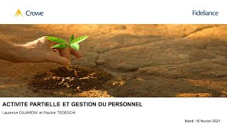 Activité partielle et gestion du personnel [upl. by Essyle294]