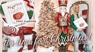 🎄 ITS TIME FOR CHRISTMAS  CHRISTMAS DECOR planning  prep 2024  Getting ready for Christmas [upl. by Ariaek]