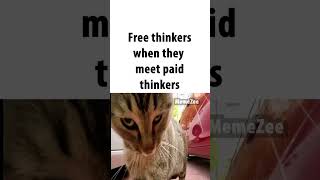 free thinkers vs paid thinkers [upl. by Wivina]