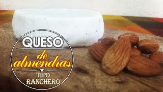 Queso de almendras tipo ranchero  Cocina Vegan Fácil [upl. by Costanza]