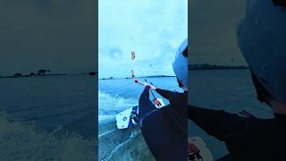 Kitesurfing downwind [upl. by Naryb]