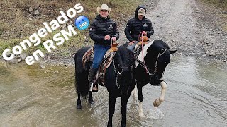 CONGELADOS EN EL RANCHO SAN MARCO A CABALLO CARLO BARRAGAN [upl. by Dieball452]