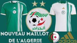 🚨OFFICIEL NOUVEAU MAILLOT ADIDAS ALGERIE 2022 FOOTBALL الجزائر MAHREZ BELAILI BENNACER SLIMANI FAF [upl. by Ona]