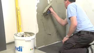 wedi  EN  Training Bathroom expansion with watertight building board plasterboard alternative [upl. by Aicenev550]