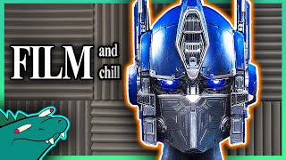 Jobby FILMS his Killerbody Bumblebee Movie OPTIMUS PRIME Helmet Review  Film and Chill [upl. by Neiv]