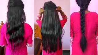 How to Wear Hair Extensions The Right Way In Tamil  MahathiBeautyCorner [upl. by Rouvin]