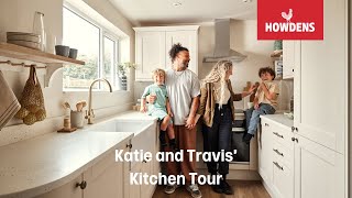 Howdens Bridgemere Kitchen Makeover with Katie and Travis [upl. by Annirac23]