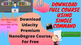 How To Download Udacity Premium Nandegree Course For Free Udacity Course download in 2020 Hindi [upl. by Nerehs]