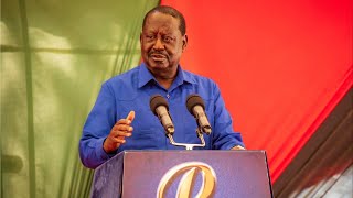 LIVE Raila Odinga addressing the Nation on KCPE Exam Scandals [upl. by Outhe]