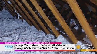 Keep Your Home Warm All Winter Long With PermaSeals Attic Insulation [upl. by Eichman]