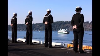 Nimitz Returns to Bremerton [upl. by Ailesor]