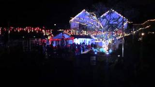 Bluestone Wales Christmas Village Light Show [upl. by Trescha]