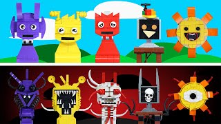 I Built All Phase Epic LEGO Incredibox Sprunki [upl. by Flory650]