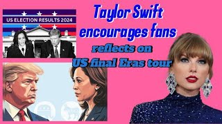 Taylor Swift encourages fans to vote [upl. by Benedicta]