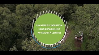 CHANTIERS DINSERTION AQTA  laccompagnement au retour à lemploi [upl. by Raimundo510]