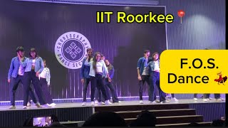 IIT Roorkee Dance Performance  choreographed by ChoreoIITR for FOS iitroorkee dance group [upl. by Asum389]