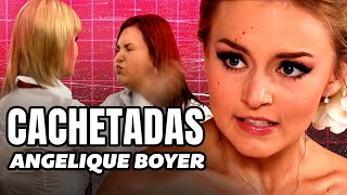 Las mejores cachetadas de Angelique Boyer en las telenovelas 😱  tlnovelas [upl. by Maura853]