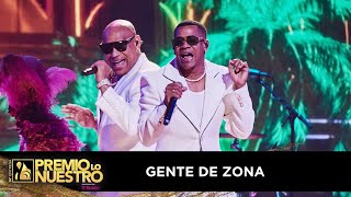 Gente de Zona hace un emotivo tributo a Celia Cruz  Premio Lo Nuestro 2024 [upl. by Annmarie]