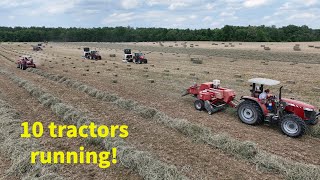 Family Farm Makes Hay on Huge Scale [upl. by Legnalos]