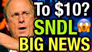 SNDL STOCK GOOD NEWS 😱 Sundial Growers Analysis Update  Price Target [upl. by Amihsat256]