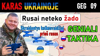 Geg 9 Puiku Ukrainiečiai PANAUDOJA SKRAIDANČIUS KULKOSVAIDŽIUS RUSŲ POZICIJŲ ŠTURMUI [upl. by Chere456]