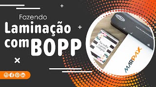 LAMINAÇÃO COM BOPP  MENNO A3 [upl. by Apfel672]