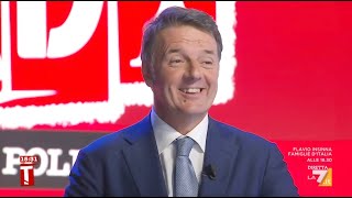 Matteo Renzi ospite a Tagadà  19112024 [upl. by Kilah83]