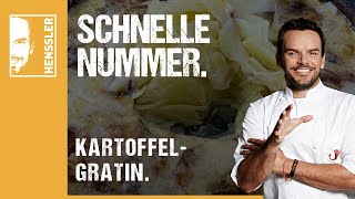 Schnelles KartoffelgratinRezept von Steffen Henssler [upl. by Ramos]