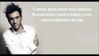 Marco Mengoni  Guerriero Letra en Español [upl. by Namor]