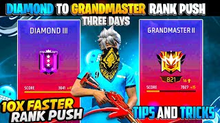 100 Grandmaster Strategy reveal  Every Solo Br Rank Game Booyah Trick  Easy Grandmaster [upl. by Abibah734]