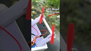 RC Air Boat using Drone Motor [upl. by Kovar]