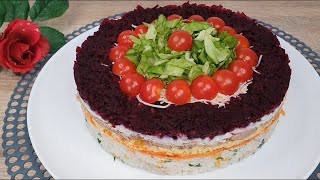 Heb je RIJST en TONIJN🤔 maak dit LEKKER SALADE 😋 HEERLIJK recept en makkelijk👌👌 [upl. by Inek]