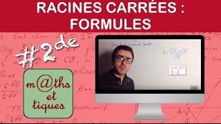 Appliquer les formules sur les racines carrées  Seconde [upl. by Krebs]