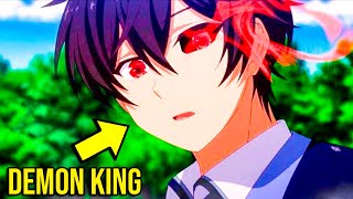 🔶️Demon King Was So Powerful That He Reincarnates To Have A Normal Life  Anime Recap [upl. by Siraj584]