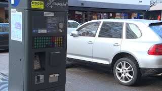 Reanudado el Servicio de Estacionamiento Regulado en Madrid [upl. by Nauqaj314]