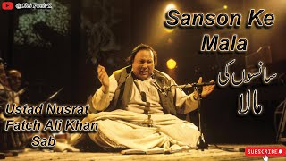 Sansoon Ki Mala Pe Simron Pee Ka Naam  Ustad Nusrat Fateh Ali Khan Sb  Qawali [upl. by Warder]