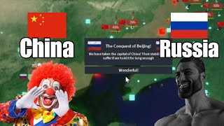 Chinese failure in 2020 to Peaceful Russia In Rise of nations Roblox [upl. by Mayne381]