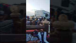 Jackson State Homecoming Tailgate Live Bull Ride with Courtney P [upl. by Eenel]