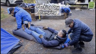 Packing Day Glamping McLean Creek 🏕️ Calgary 🥾 [upl. by Oenire741]