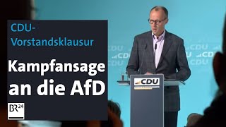 CDUVorstand Ausrichtung für die Wahlen  BR24 [upl. by Dacy]