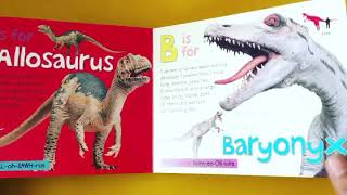 Priddy Books Dinosaur ABC For Kids who really love dinosaurs [upl. by Aikas]