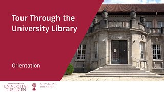 A Tour Through Tübingen University Library [upl. by Waddell]