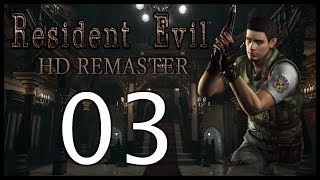 ARMOR KEY  Resident Evil Remake HD PS4CHRIS  Part 3 [upl. by Lirrad]