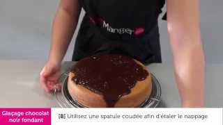 Recette coulante du glaçage au chocolat noir fondant [upl. by Jarrell359]