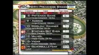 1999 Preakness Stakes  Charismatic  Full ABC Broadcast [upl. by Aihsyak]