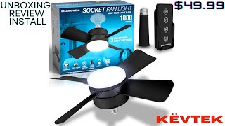 Socket Fanlight As seen on TV socket fan light 497 [upl. by Ainomar144]