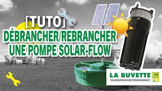 TUTO DébrancherRebrancher une pompe SolarFlow [upl. by Flss783]