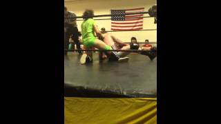 Mike Orlando vs Buff John Graber IWE [upl. by Htenywg]