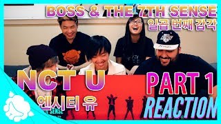 NonKpop Fans REACT to NCT U 엔시티 유  BOSS amp The 7th Sense 일곱 번째 감각 PART 1 [upl. by Ahseenak]